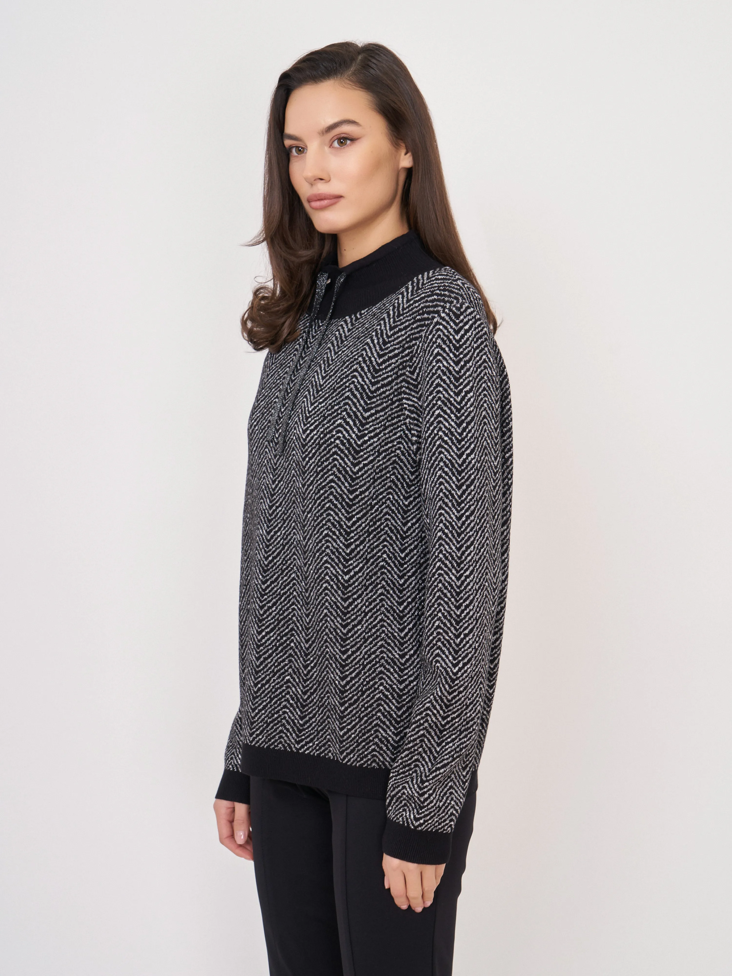 Polo Neck Pullover