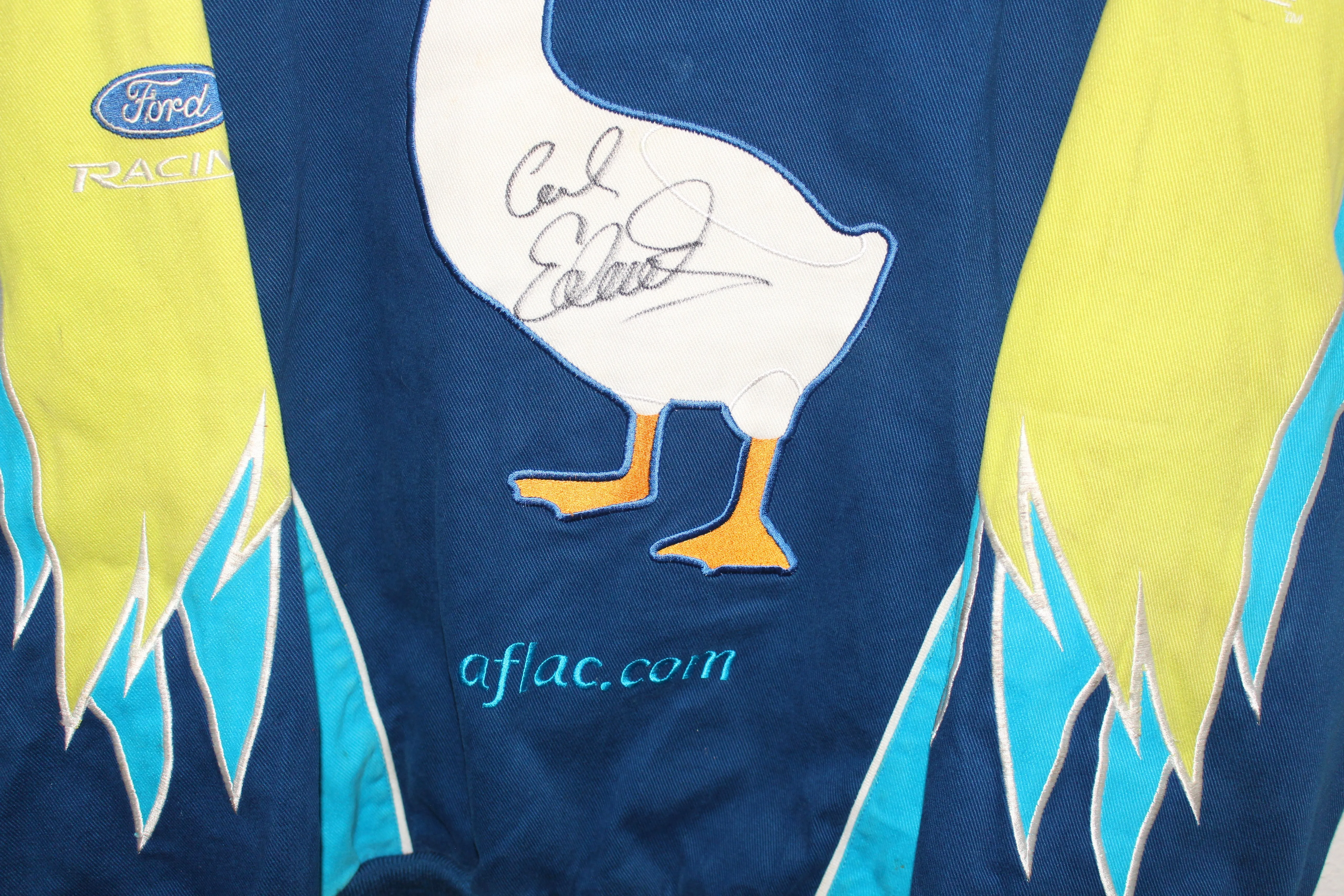 Rare Autographed Aflac Racing NASCAR Carl Edwards #99 (L)