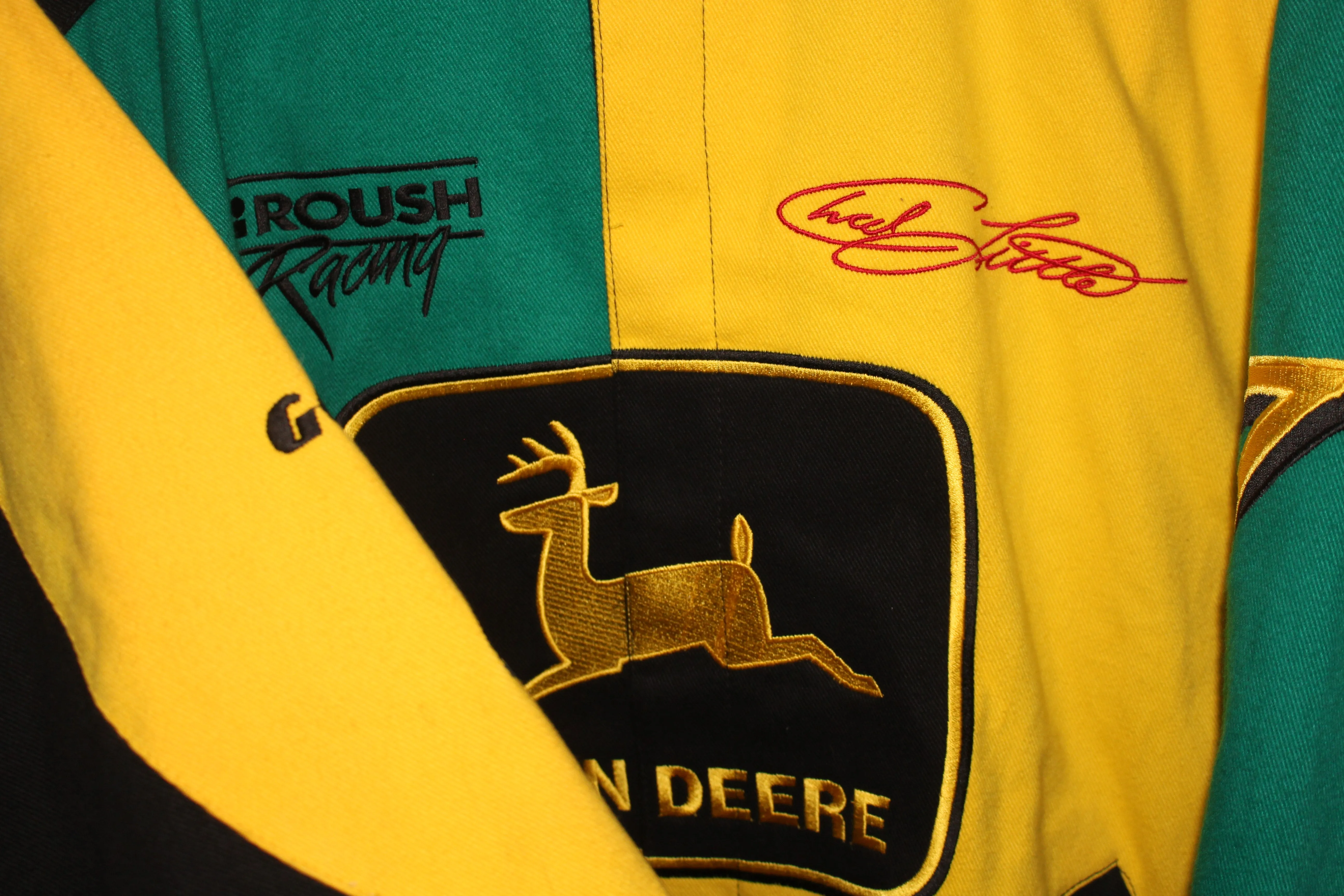 Rare John Deere Racing NASCAR JH Design Jacket (XL)