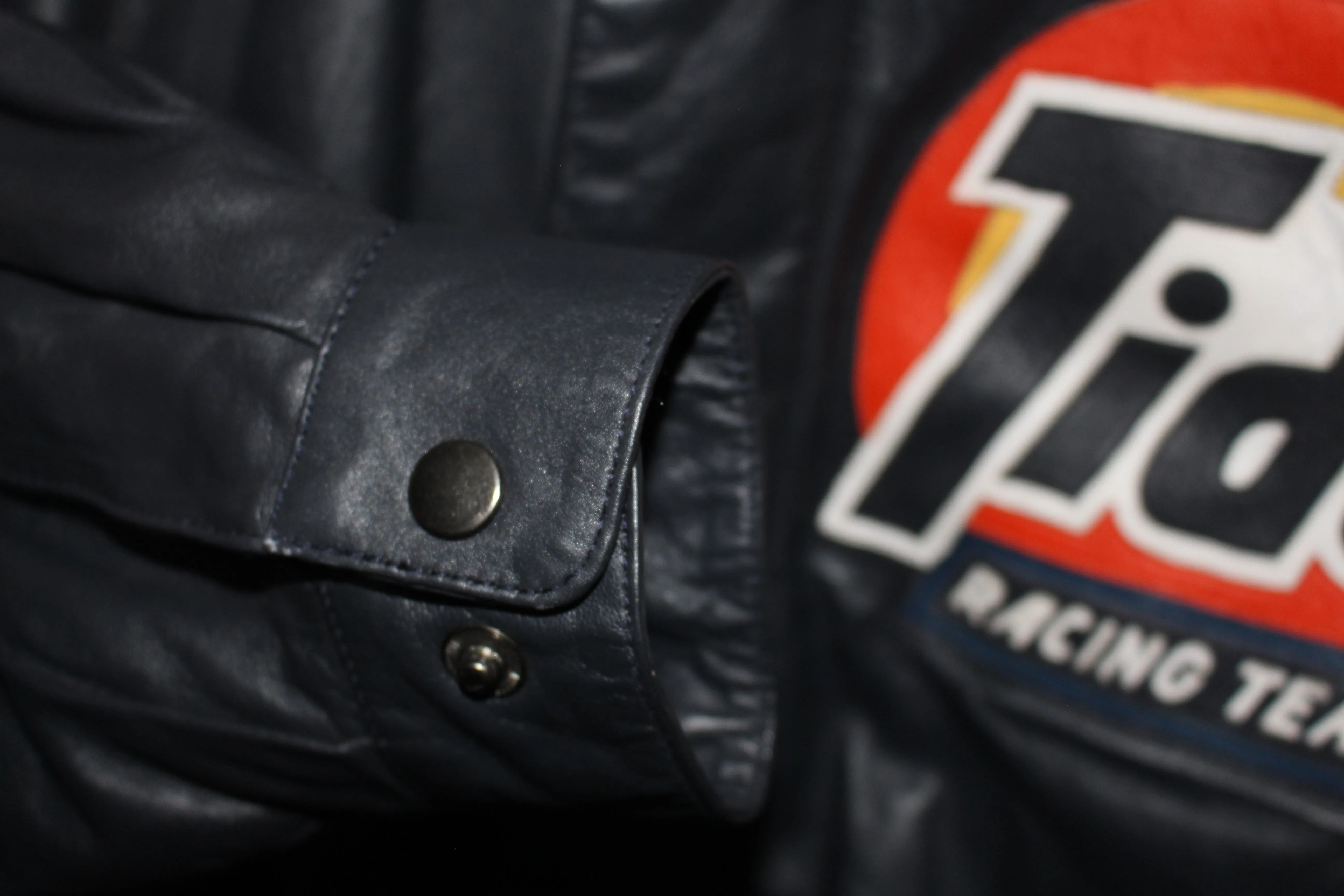 Rare Tide Racing NASCAR Ricky Rudd #10 Leather Jacket (L)