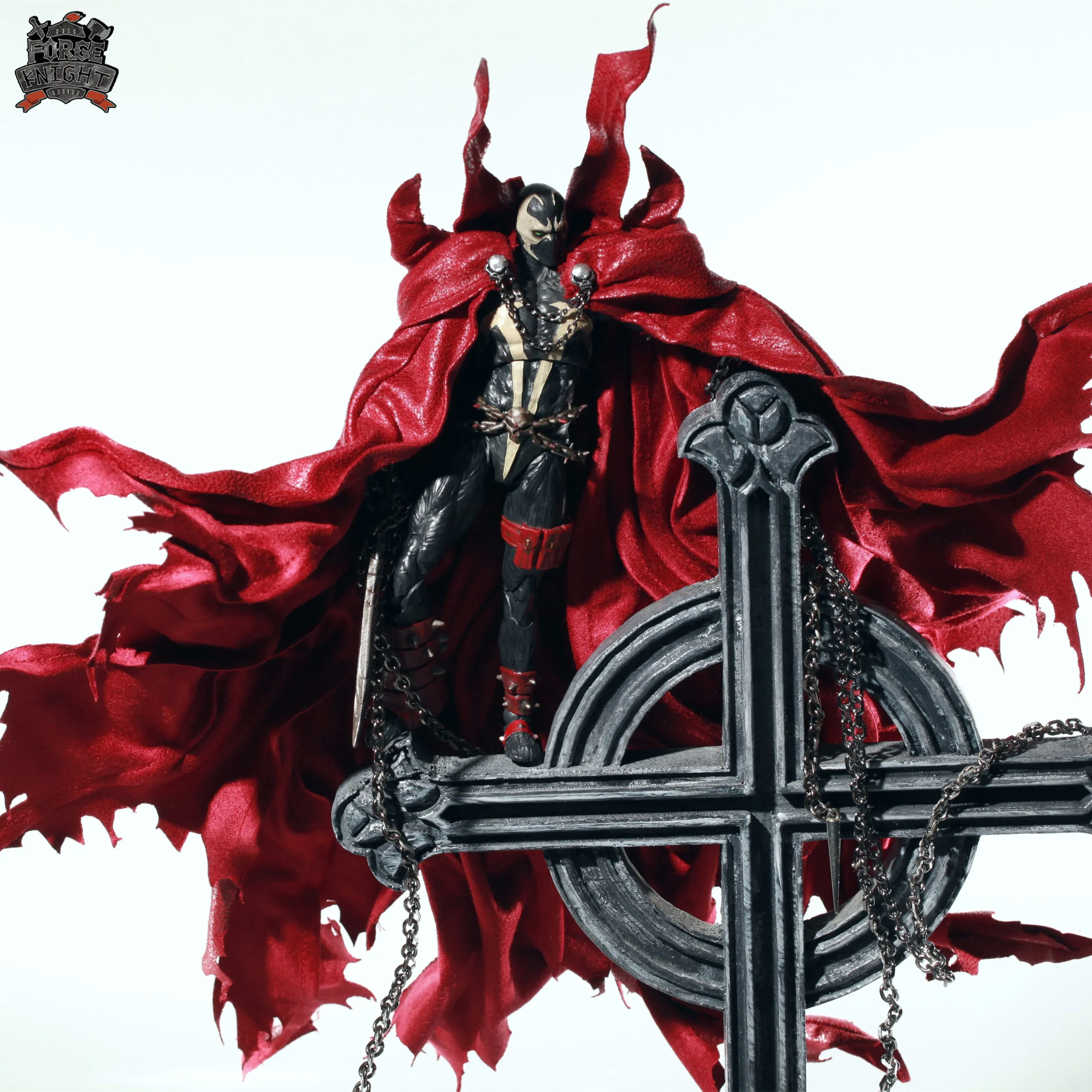 【READY FOR SHIP】Custom Long Version cape set for Mcfarlane MK spawn (Comic Style)