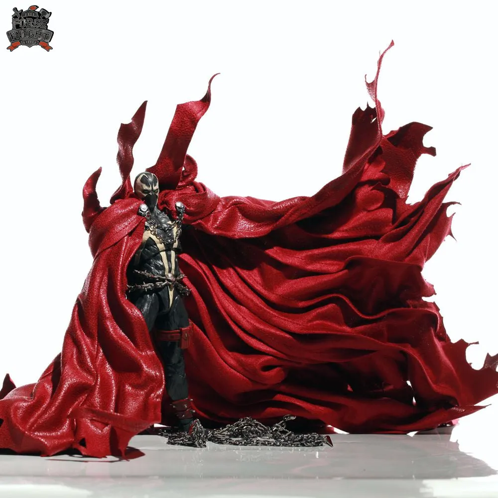 【READY FOR SHIP】Custom Long Version cape set for Mcfarlane MK spawn (Comic Style)