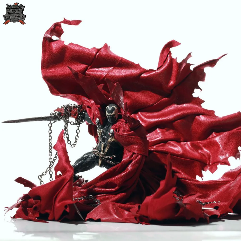 【READY FOR SHIP】Custom Long Version cape set for Mcfarlane MK spawn (Comic Style)