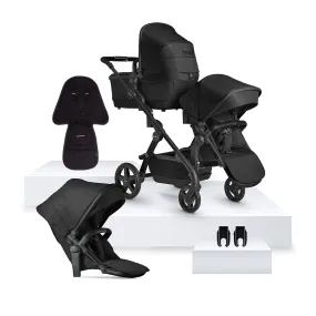 Silver Cross Wave 3 Pushchair - Onyx