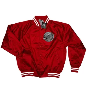 Strange Famous RED Satin Jacket