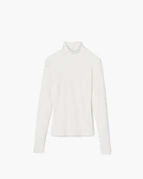 Super Rib Turtleneck - Ivory