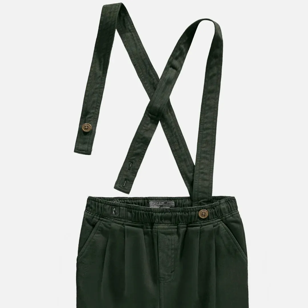 The Cooper Denim Trousers - Green - KIDS