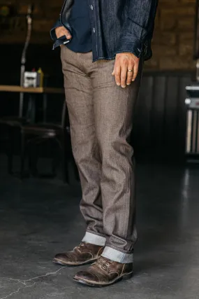 The Hammer Straight - Brown Raw 10.5oz Selvedge