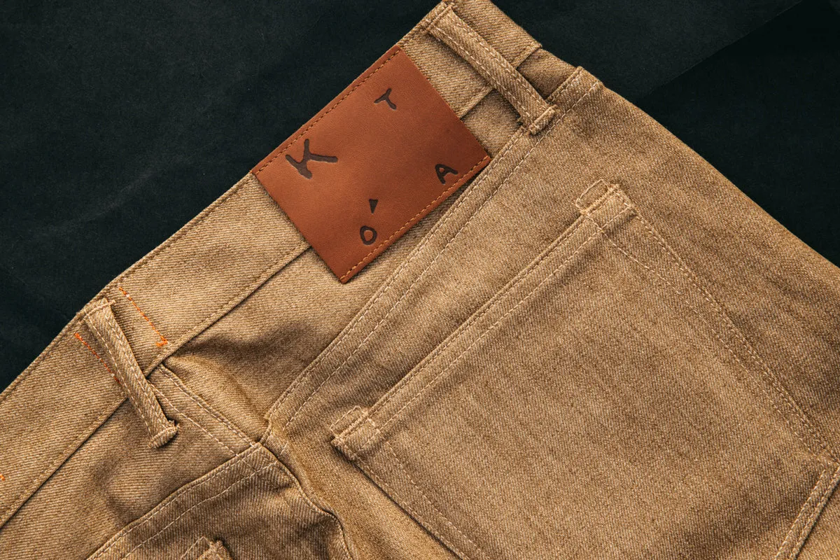 The Pen Slim - Copper Raw 10.5oz Selvedge