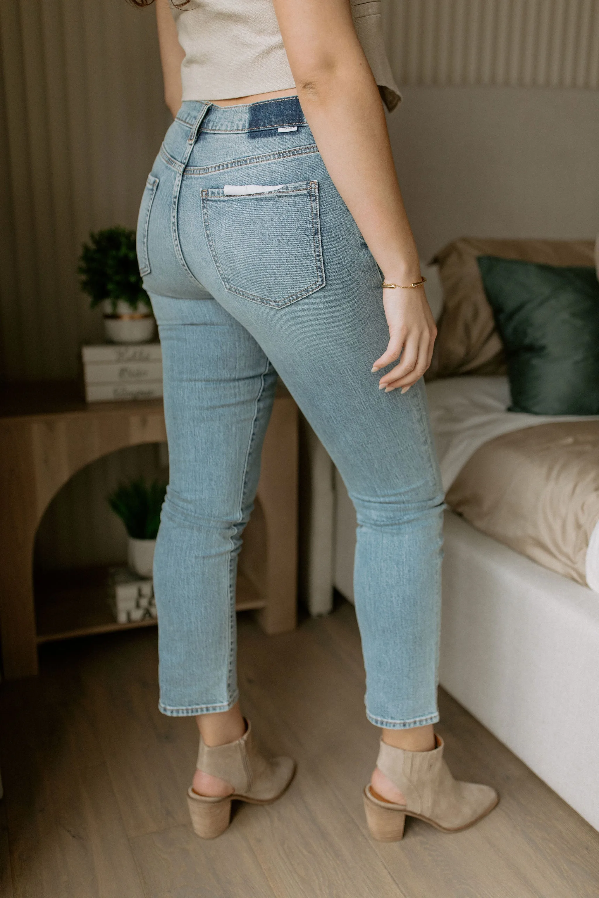 The Smarty Pant Slim Straight Denim by Daze Denim - Wink