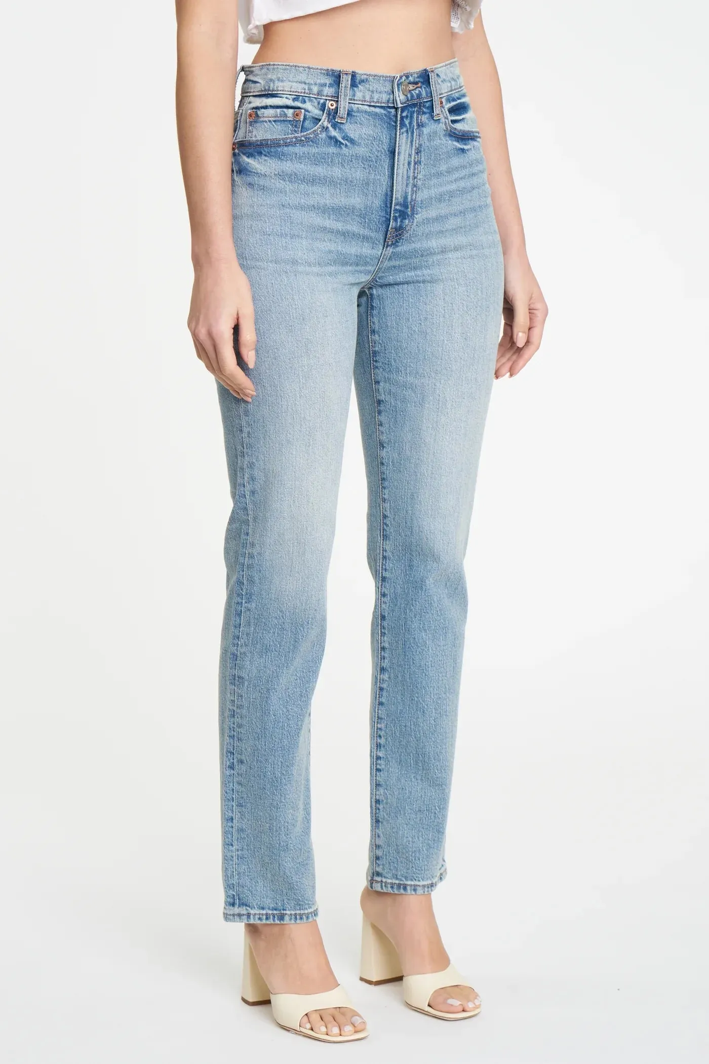 The Smarty Pant Slim Straight Denim by Daze Denim - Wink