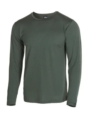 UNDERWOOL MERINO LONG SLEEVE MALE  — RIFLE GREEN