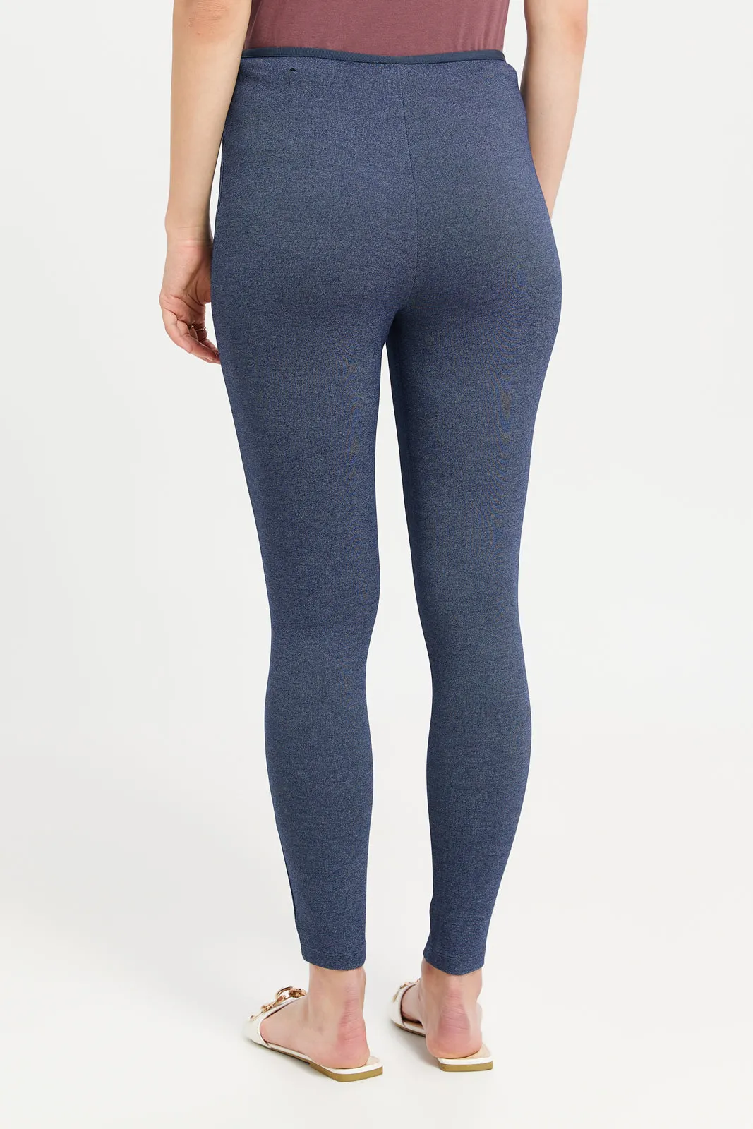 Women Navy Leggings