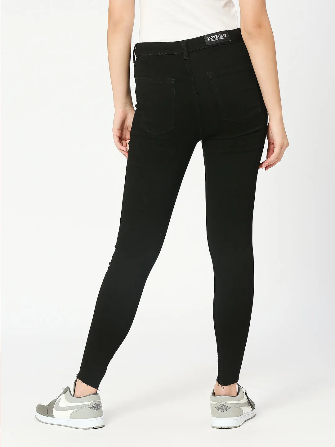 Women's Black Tokyo Highwaist Tube Jeans